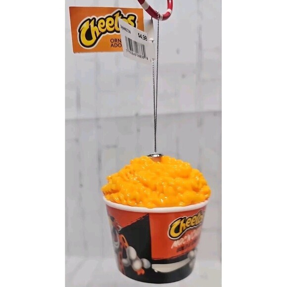 Cheetos Bold & Cheesy Mac 'N Cheese Decoupage Ornament 2024 - Picture 1 of 9